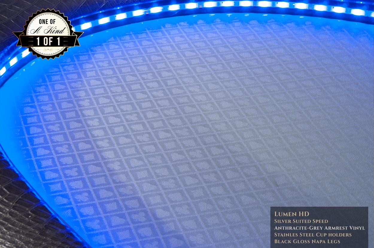 iShowroom Mauro Anthrocite Lumen HD Poker Table (2)