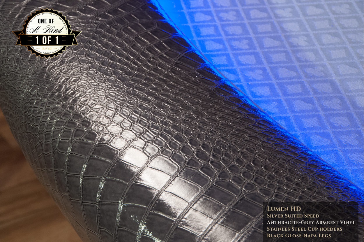 iShowroom Mauro Anthrocite Lumen HD Poker Table (1)