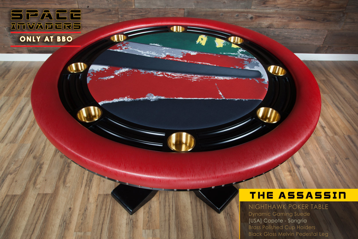 "The Assassin" iShowroom Custom Nighthawk Game Table (1)