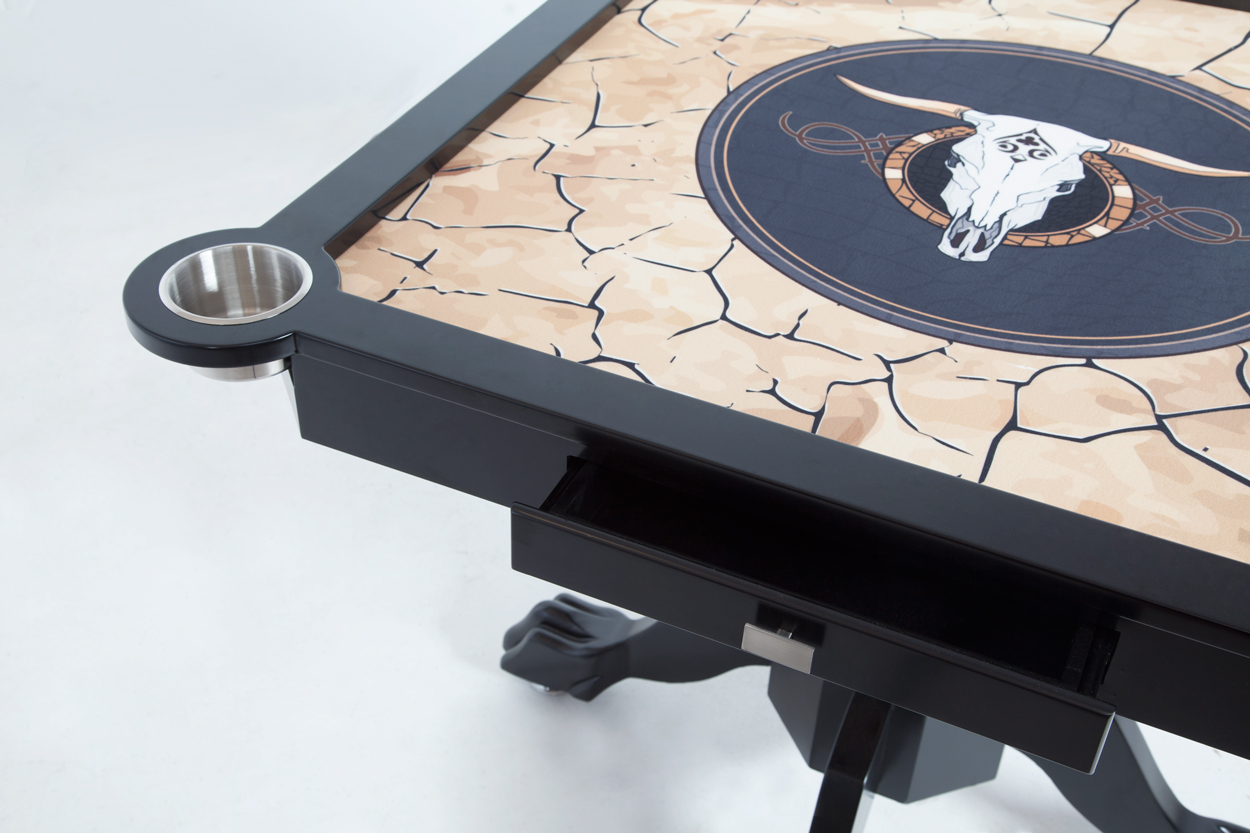  “The Wild West” iShowroom Custom Levity Card Game Table  (2)