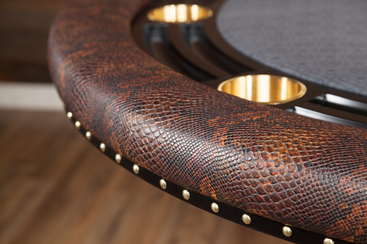 "King Cobra" iShowroom Custom Nighthawk Poker Table  (3)