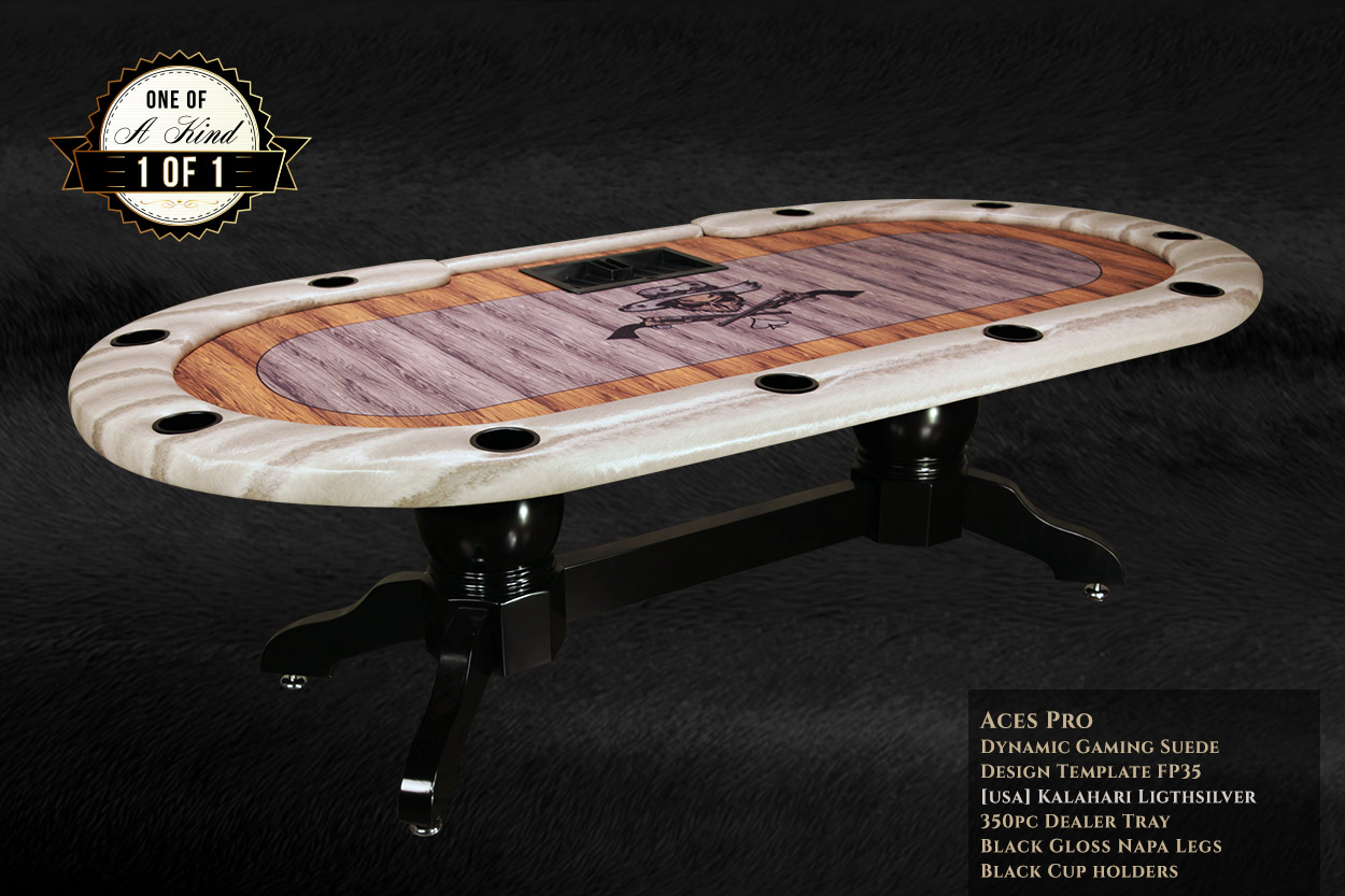 iShowroom Custom Kalahari Aces Pro Poker Table