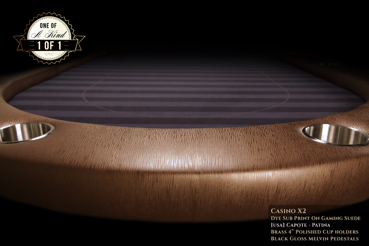 iShowroom Custom Capote Casino X2 Poker Table  (1)