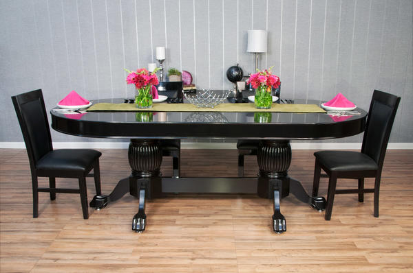 Matching Black Gloss Dining Top (Oval)