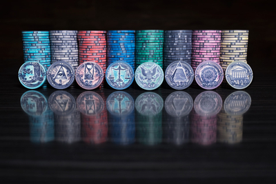 "The Mint" 10g Ceramic Chip Set 500pc