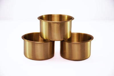 4 Inch Premium Brass Cup Holder Per Piece